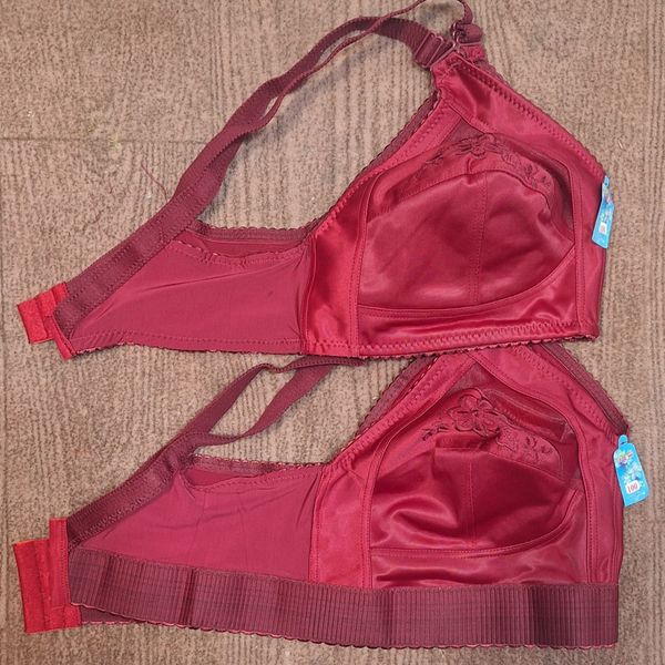 12 عدد سوتین گل دوزی زیر نخ سایز 90 و 95 و 100