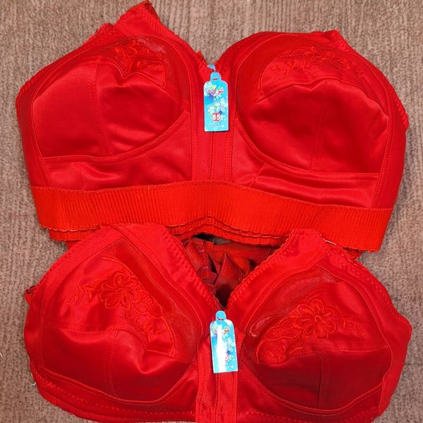 12 عدد سوتین گل دوزی زیر نخ سایز 75 و 80 و 85