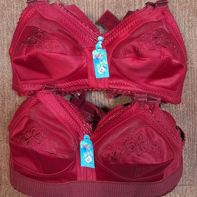 12 عدد سوتین گل دوزی زیر نخ سایز 60 و 65