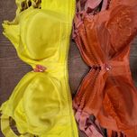 12 عدد سوتین گلدوزی کش باریک سایز 70 و 75 و 80 و 85