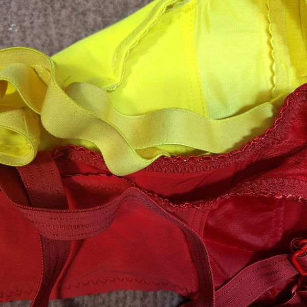 12 عدد سوتین گلدوزی کش باریک سایز 70 و 75 و 80 و 85