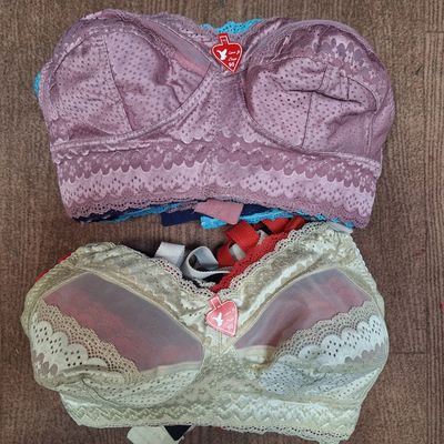 12 عدد سوتین یاردی سایز 75 تا 90 رنگ بندی