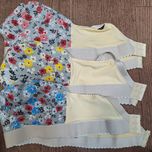 12 عدد سوتین تترون زیربافت سایز 90 تا 100