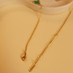 گردنبند طلایی طرح  ونکلیف | زیورآلات ظریف و لاکچری