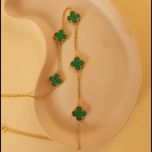 گردنبند طلایی طرح  ونکلیف | زیورآلات ظریف و لاکچری