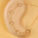 گردنبند طلایی طرح  ونکلیف | زیورآلات ظریف و لاکچری