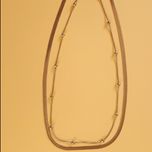 گردنبند دولاین ماری طلایی