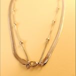 گردنبند دولاین ماری طلایی