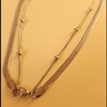 گردنبند دولاین ماری طلایی