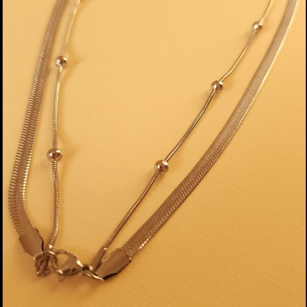 گردنبند دولاین ماری طلایی