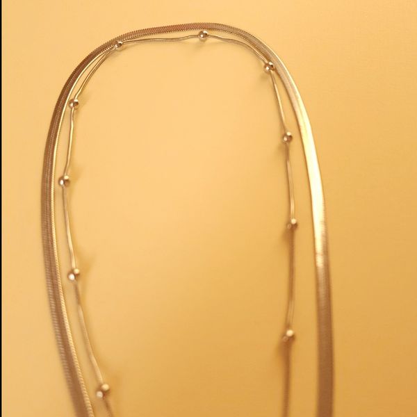 گردنبند دولاین ماری طلایی