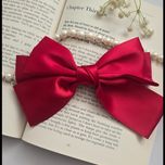 گیره فرانسوی ساتنی پاپیونی