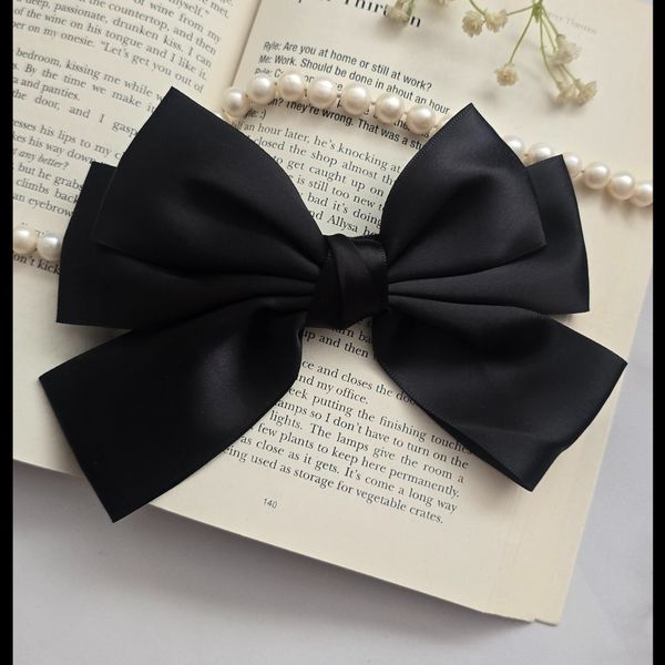 گیره فرانسوی ساتنی پاپیونی