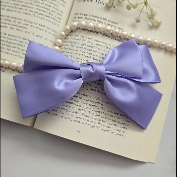 گیره فرانسوی ساتنی پاپیونی