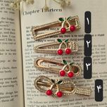 گیره فلزی آلبالویی