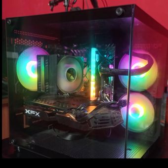 سیستم گیمینگ اقتصادی اقساطی نسل 12 | Core i5 12400f | H610k-m | Rx580 | Ram 16 3600