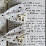 گیره پاپیونی خال خالی