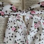 گیره انبری گل گلی سفید