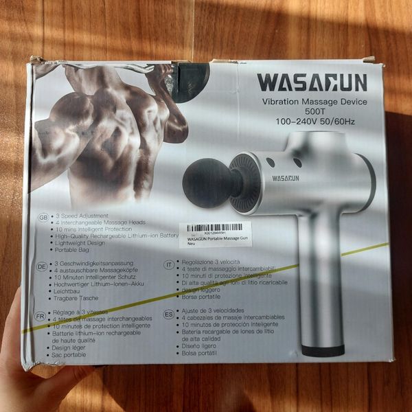 ماساژور تفنگی wasagun سفارش انگلستان