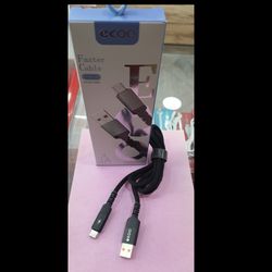 کابل شارژ اکو تایپ سی مدل A08