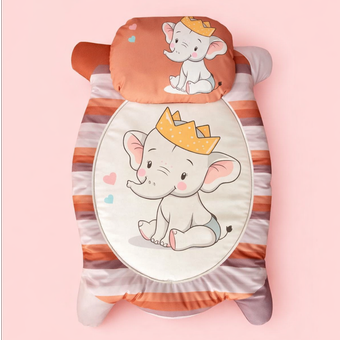 تشک تعویض دوتکه مخمل دست و پادار طرح فیل شاه