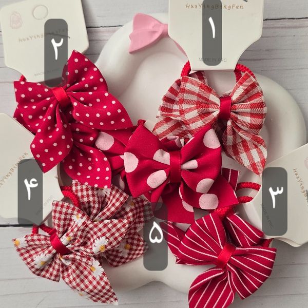 کش موی قرمزی