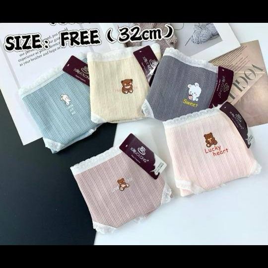 شورت زنانه عروسکی وارداتی مدل XI NUO LONG فری سایز