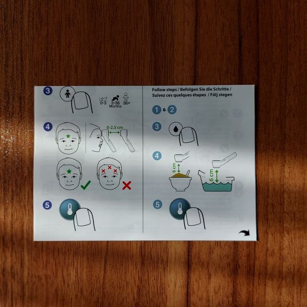 تب سنج غیر تماسی براون BNT400B اروپایی