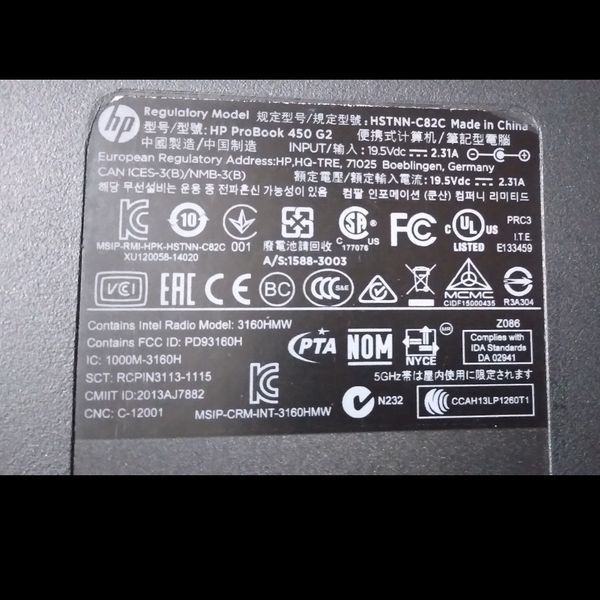 لپ تاپ HP ProBook 450 G2 Core i3