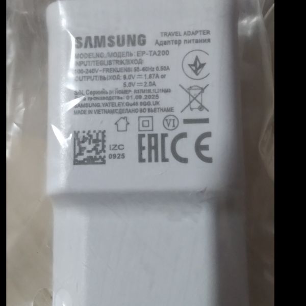 شارژر دیواری اورجینال سامسونگ S10