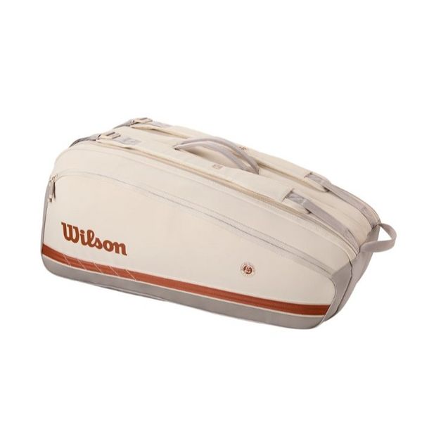 کیف تنیس ویلسون مدل Wilson Super Tour 9 Pack Roland Garros 2025 (9 راکته)