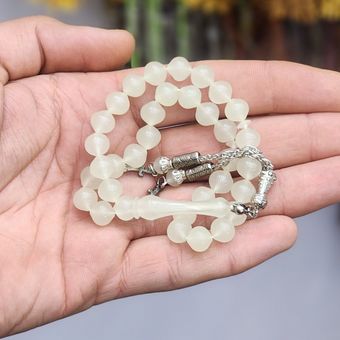 تسبیح کهربا شب نما 33 مهره