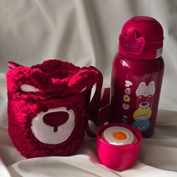 فلاسک خرسی پشمالو