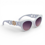 عینک آفتابی زنانه Versace دسته زنجیری 22-306