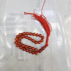 تسبیح عقیق صنعتی 33 مهره کد 55