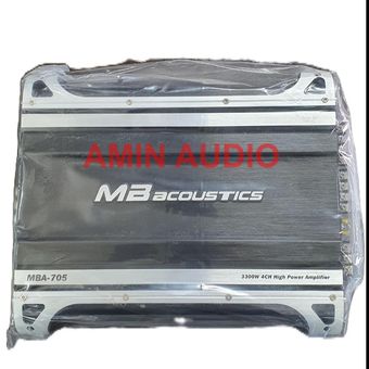 آمپلی فایر 4 کانال ام بی آکوستیک مدل MBA-705
