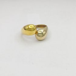 انگشتر طلا 18 عیار زنانه مدل لوکس میاگالری