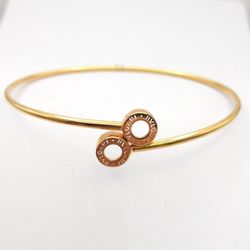 بنگل طلا 18 عیار مدل بولگاری میا گالری