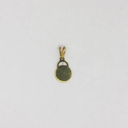 آویز گردنبند طلا 18 عیار زنانه طرح قفل میاگالری