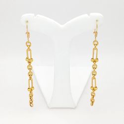 گوشواره طلا 18 عیار زنانه مدل گوی دار میا گالری