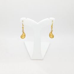 گوشواره طلا 18 عیار زنانه مدل تراش بته میا گالری