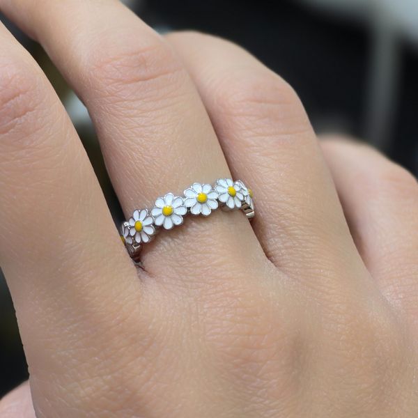 انگشتر بابونه (رنگ ثابت)