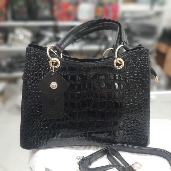 کیف مجلسی ورنی زنانه مدل آویز لوزی