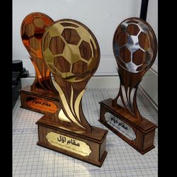 تندیس جام مسابقات فوتبال