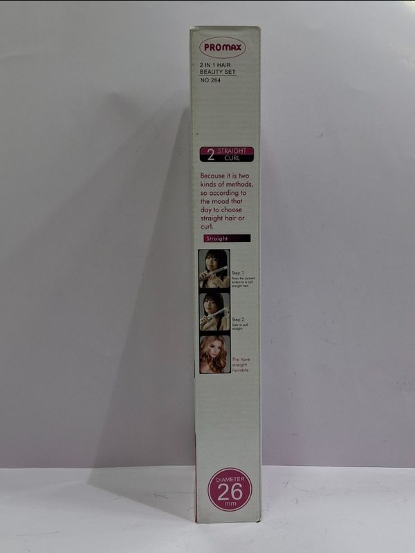 اتو مو 2 کاره پرومکس مدل 264 Promax 2 in 1 Hair Beauty Set – Model 264
