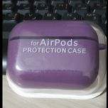 کاور ایرپاد سیلیکونی Airpod Pro به همراه آویز رنگ بنفش