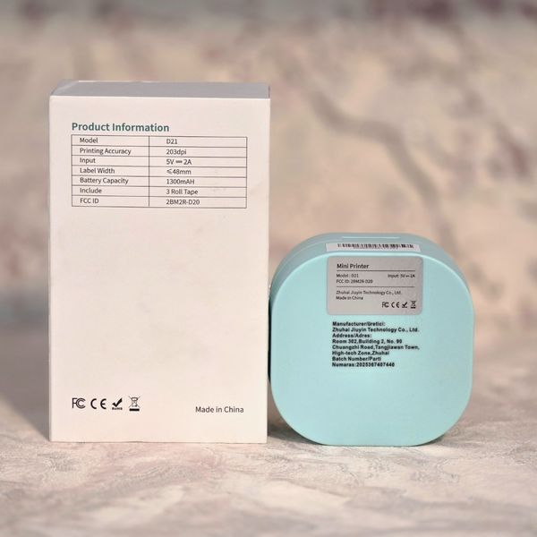 مینی پرینتر قابل حمل مدل D21