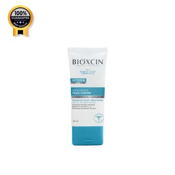 کرم مرطوب کننده صورت بیوکسین Bioxcin اورجینال پوست خشک و معمولی لاین آبرسان Hydra حجم 50 میل