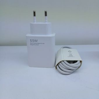 شارژر 33 وات Xiaomi اورجینال به همراه کابل