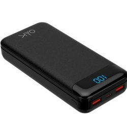 پاوربانک خورشیدی VLOVE مدل V28 ظرفیت 30000mAh | شارژ سریع 22.5 وات، کابل‌های داخلی، Type-C